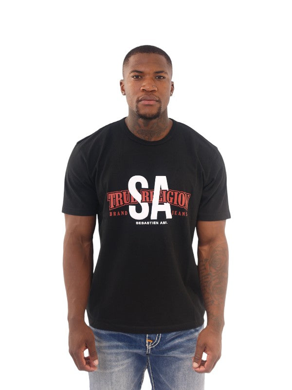 True Religion Collab T-Shirt Black