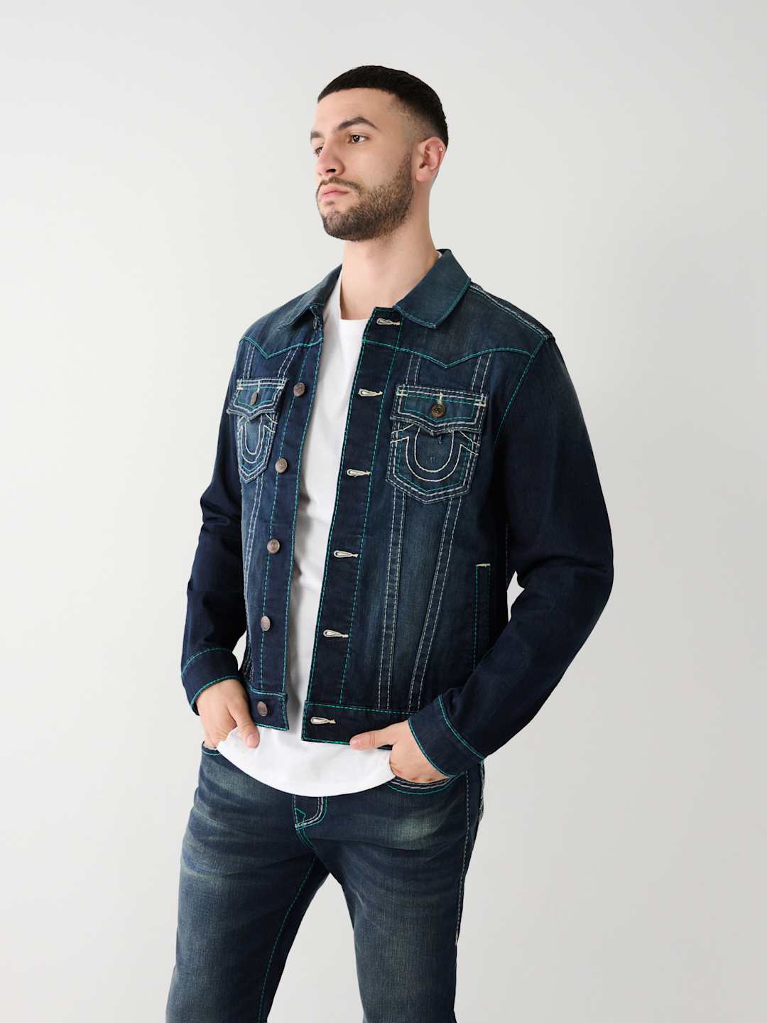 Jimmy Mb3 Mega Big T Denim Jacket