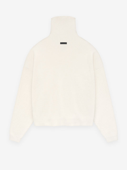 Waffle Turtleneck