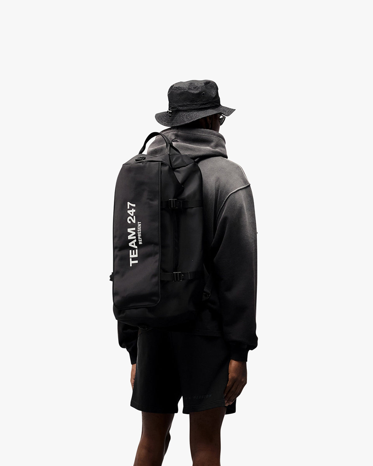 247 Motion Oversized Hoodie - Black
