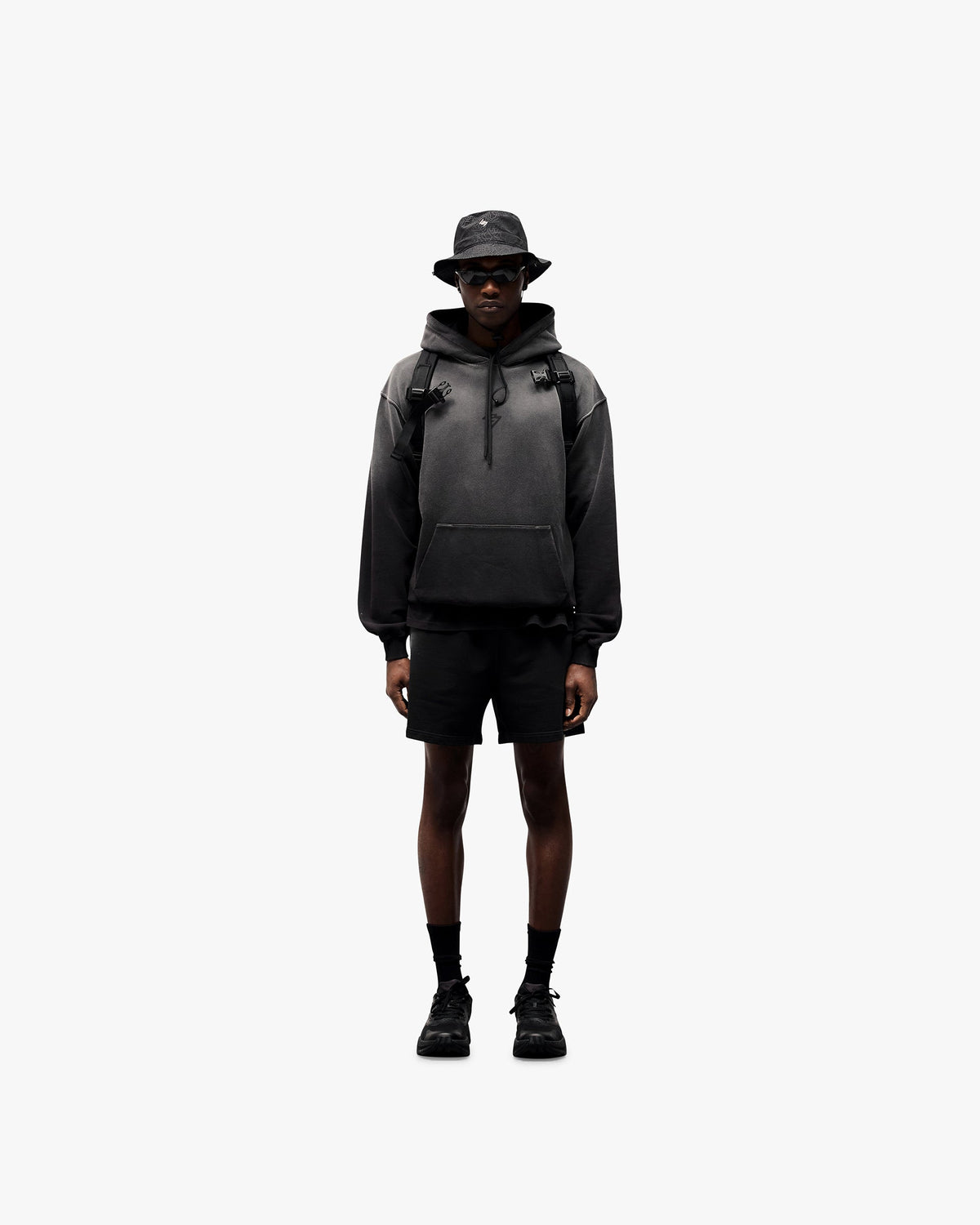 247 Motion Oversized Hoodie - Black