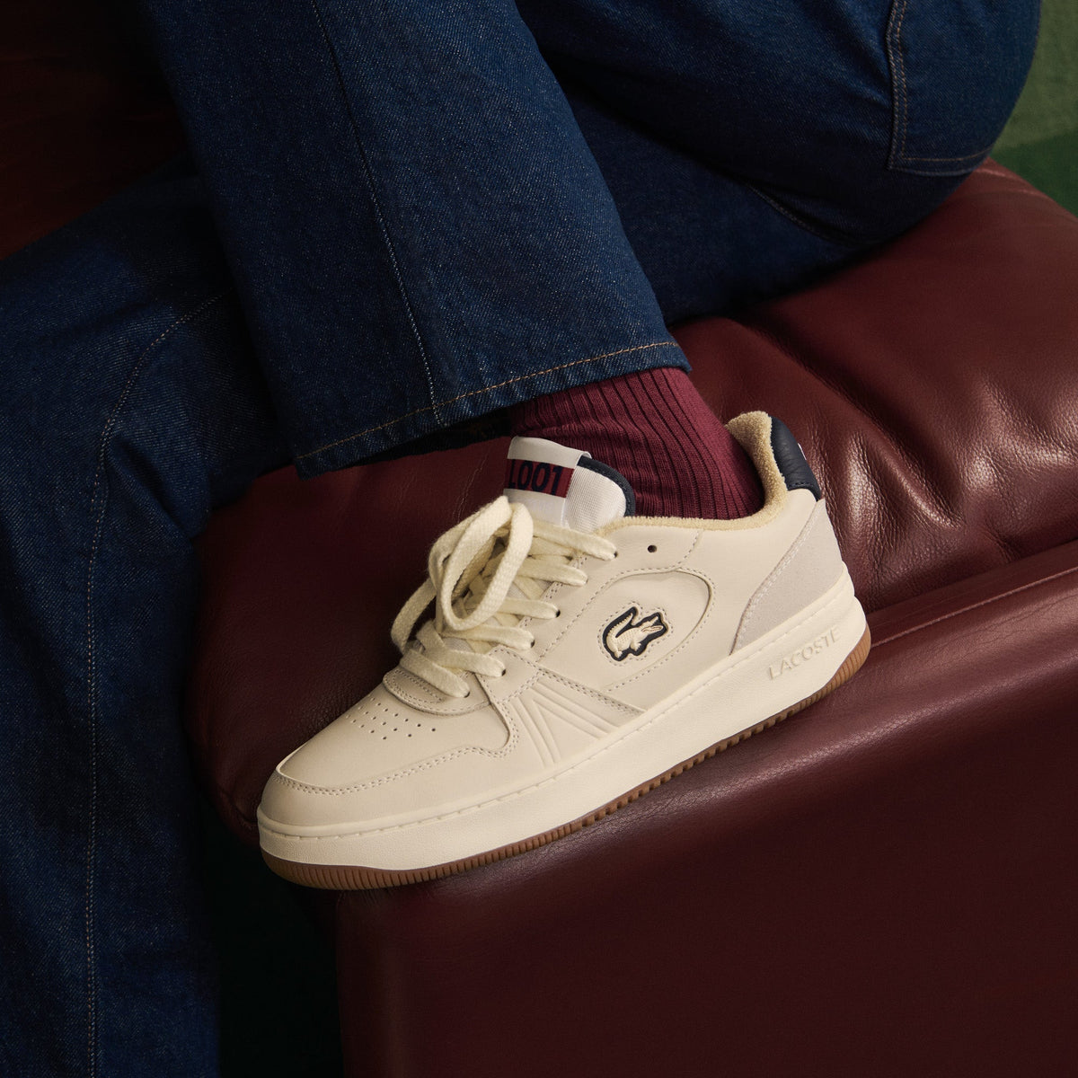 Lacoste Men's L001 Set Leather Sneakers - view 8