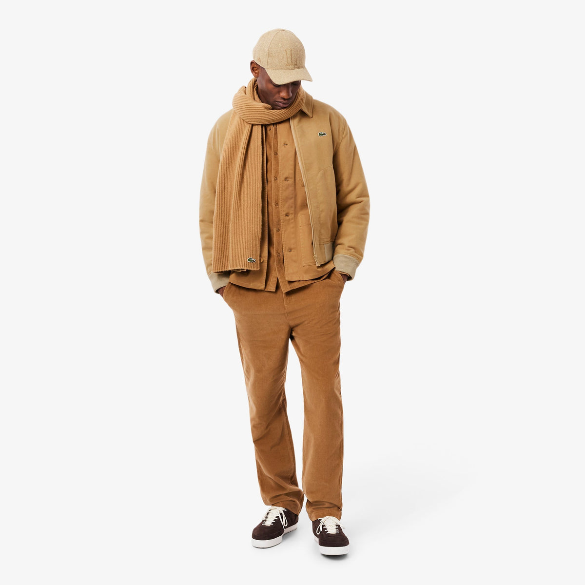 Lacoste Padded Moleskin Jacket - view 2