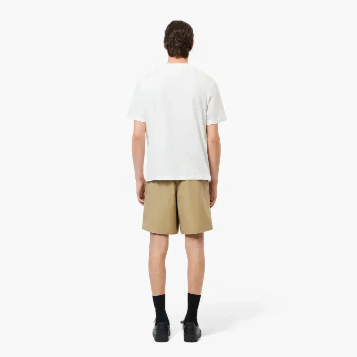 Relaxed Fit Poplin Shorts
