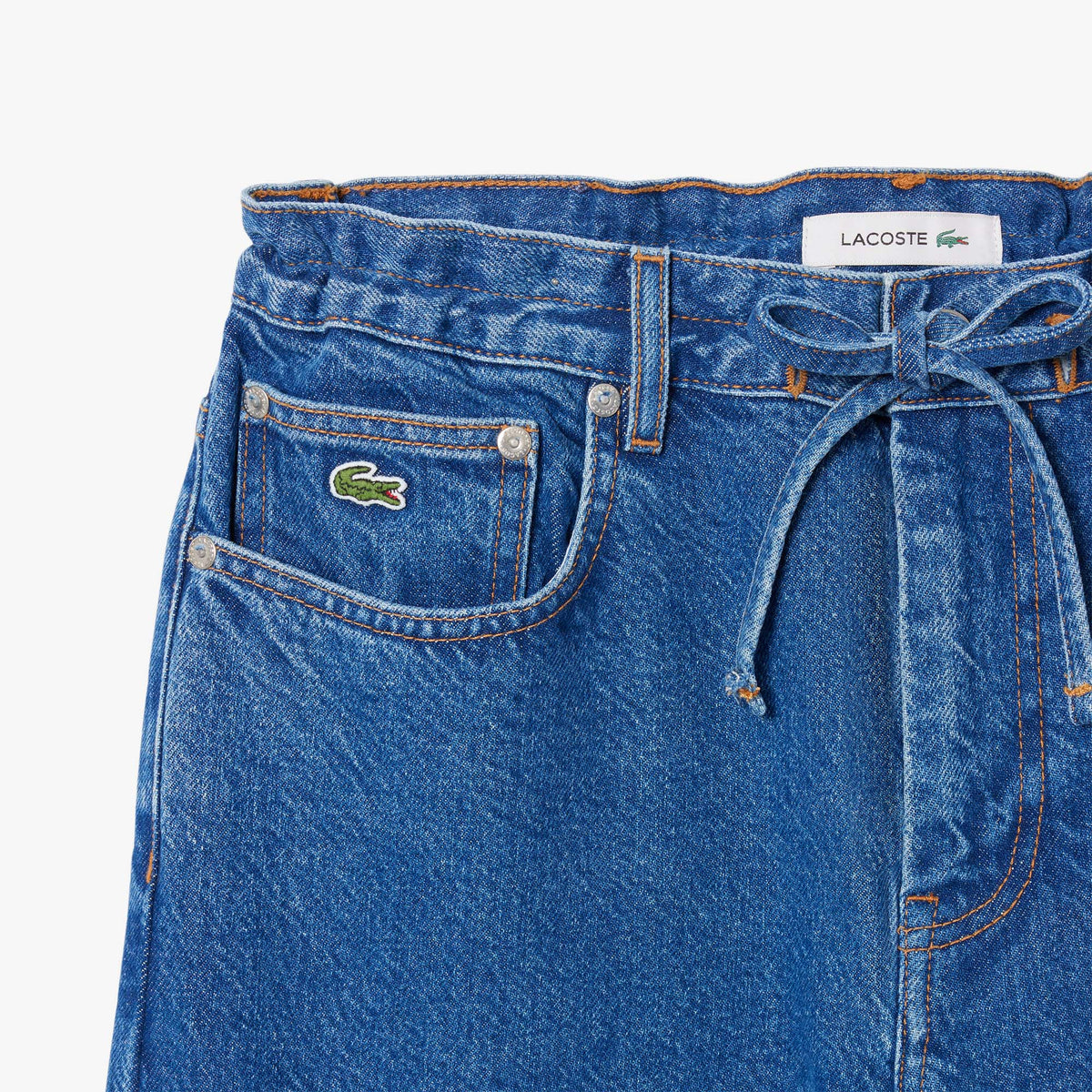 Lacoste Wide Fit Denim Jeans - view 6