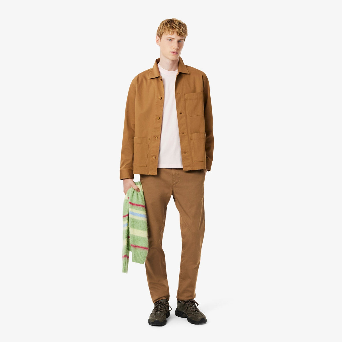 Lacoste Slim Fit Stretch Cotton Chino Pants - view 2