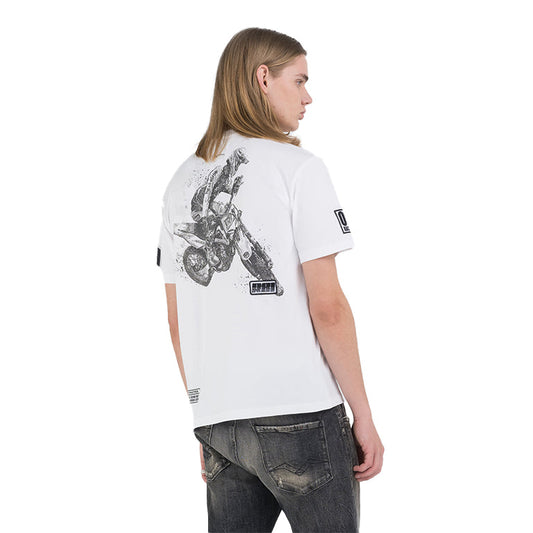 Replay Ride Hard Badges T-Shirt
