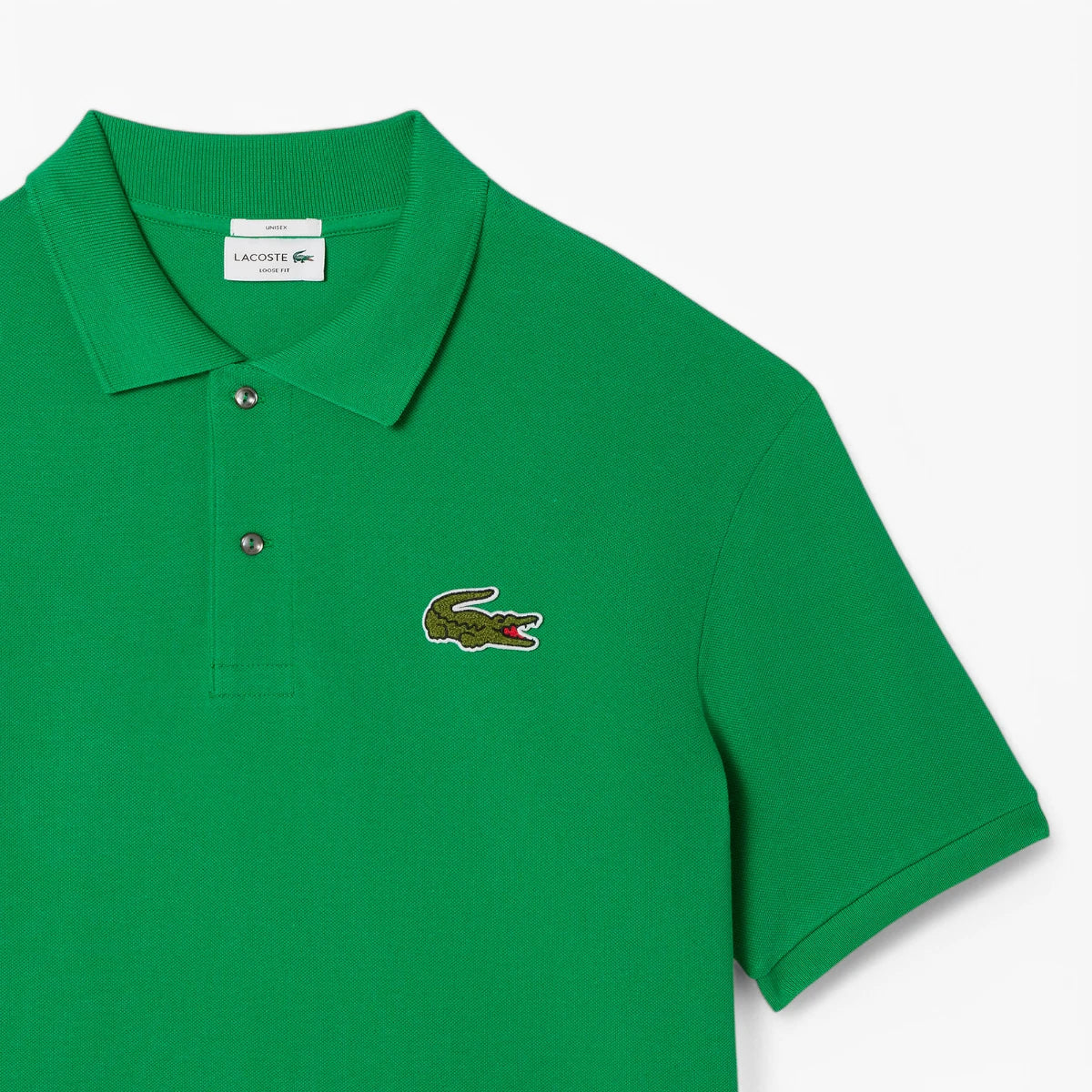 Loose Fit L.12.12 Piqué Badge Polo Shirt