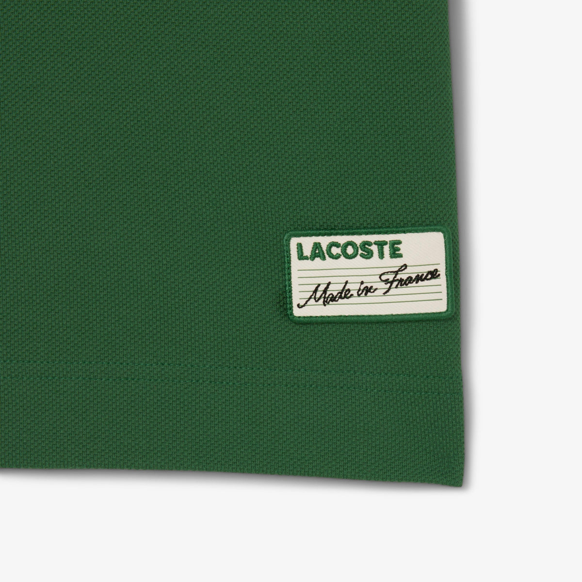 Lacoste French Made Classic Fit Stripe Collar Polo Shirt - view 7
