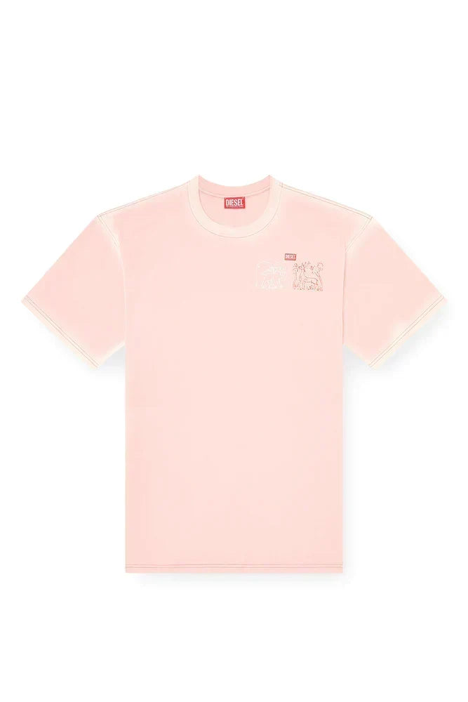 T-shirt with sword print