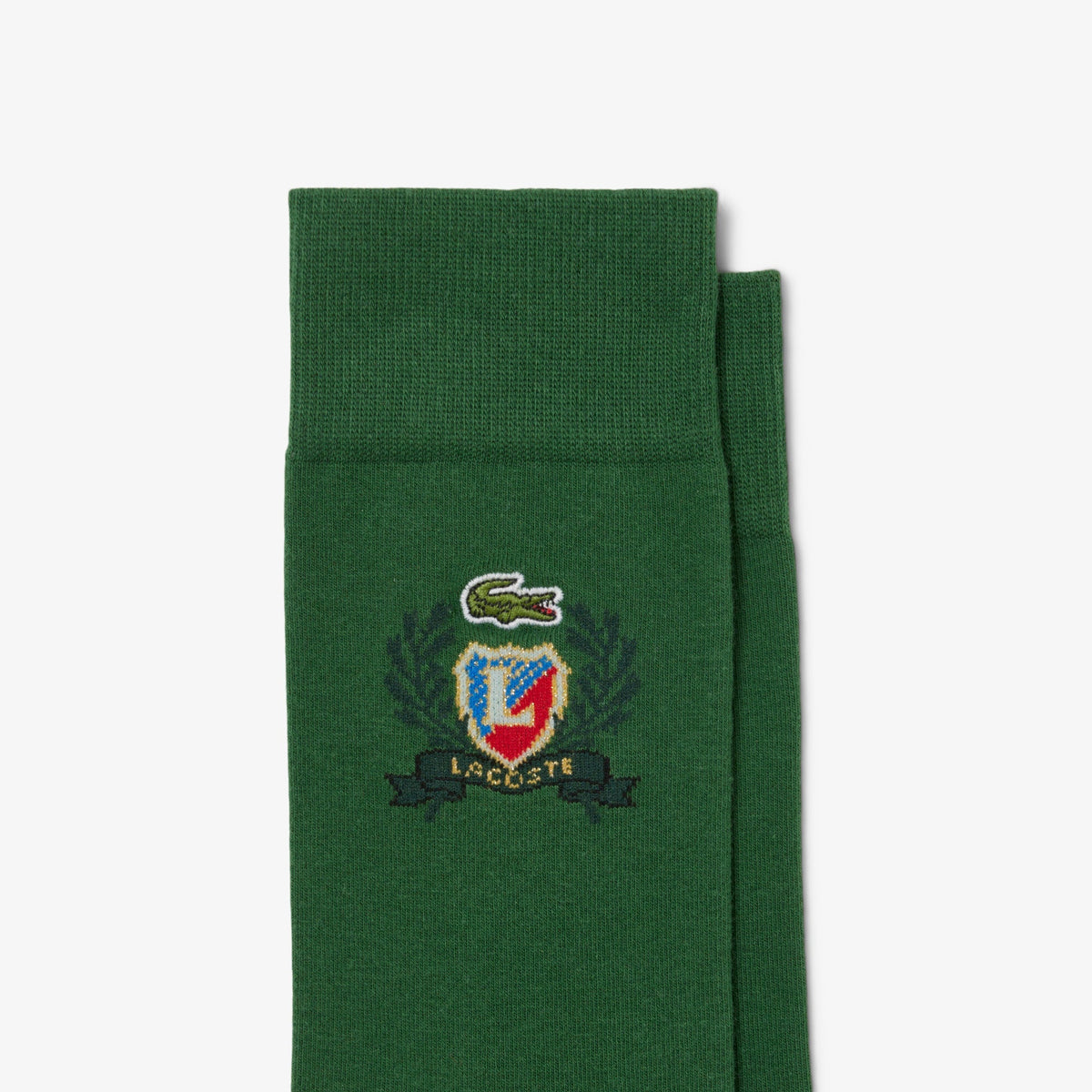 Lacoste Jacquard Shield Accent Socks - view 2