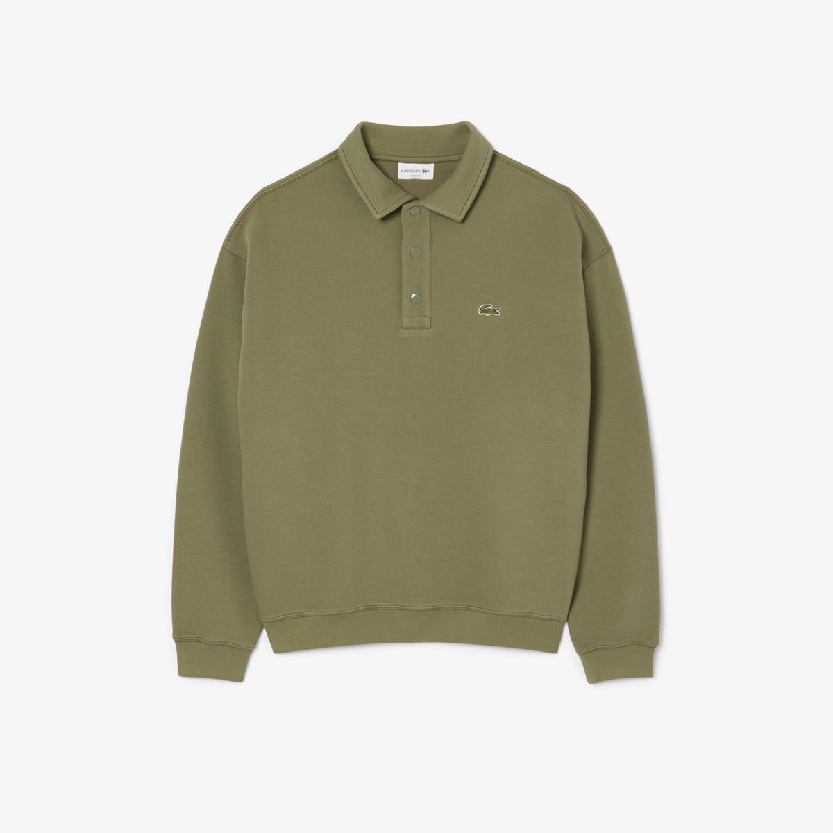 Lacoste Loose Fit Piqué Sweatshirt