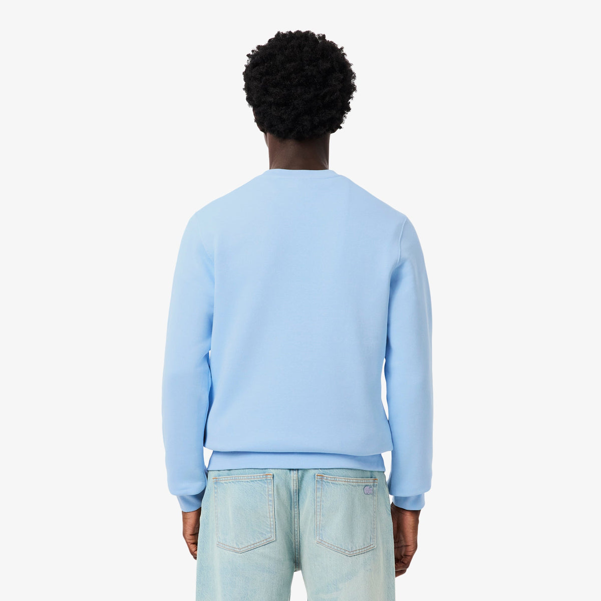 Lacoste Landscape Crocodile Fleece Sweatshirt - view 3
