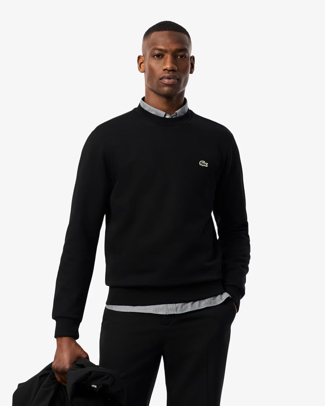 Lacoste Fleece Crew Neck Sweatshirt