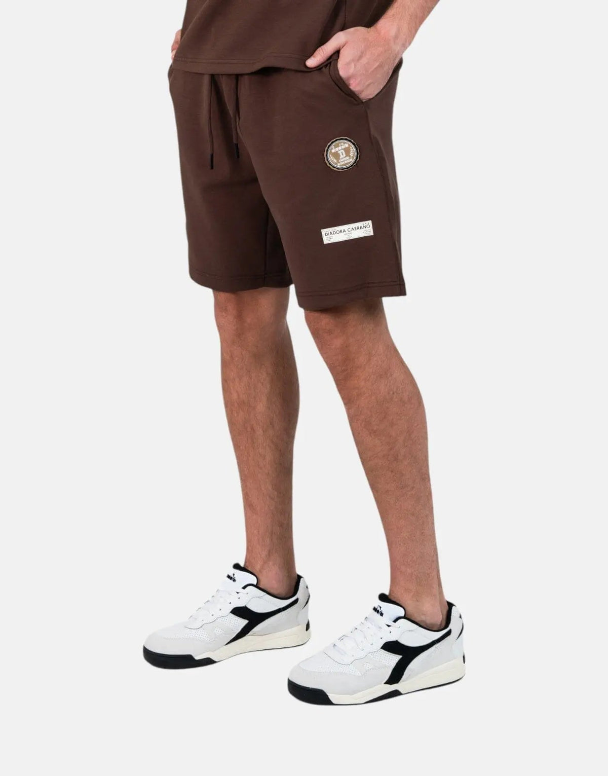 Diadora Valeo Brown Shorts - view 3