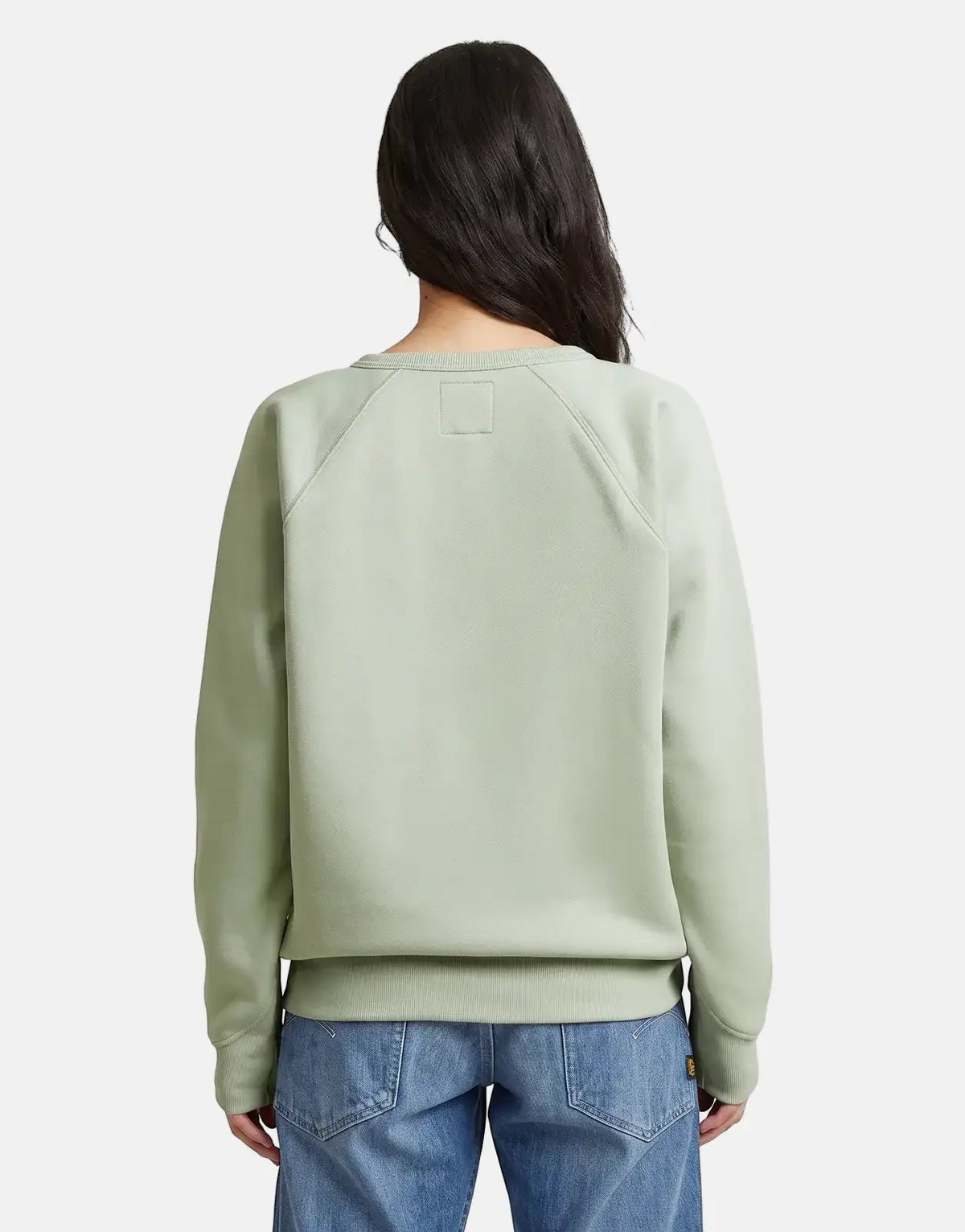 G-Star RAW Premium Core 2.0 Pale Green Sweatshirt - view 2
