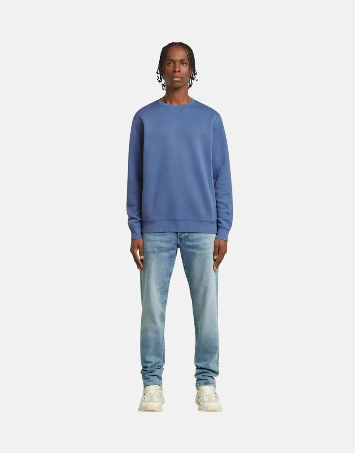 G-Star RAW Premium Core Sweatshirt Dutch Blue - view 4