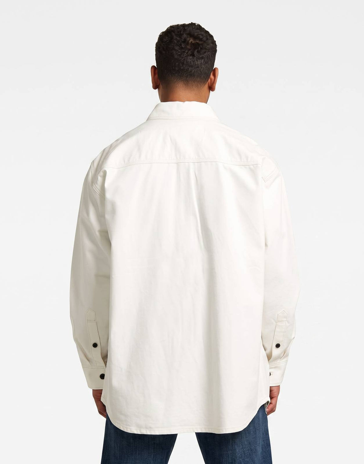 G-Star RAW Relaxed 2 Pocket Shirt Ecru - view 2