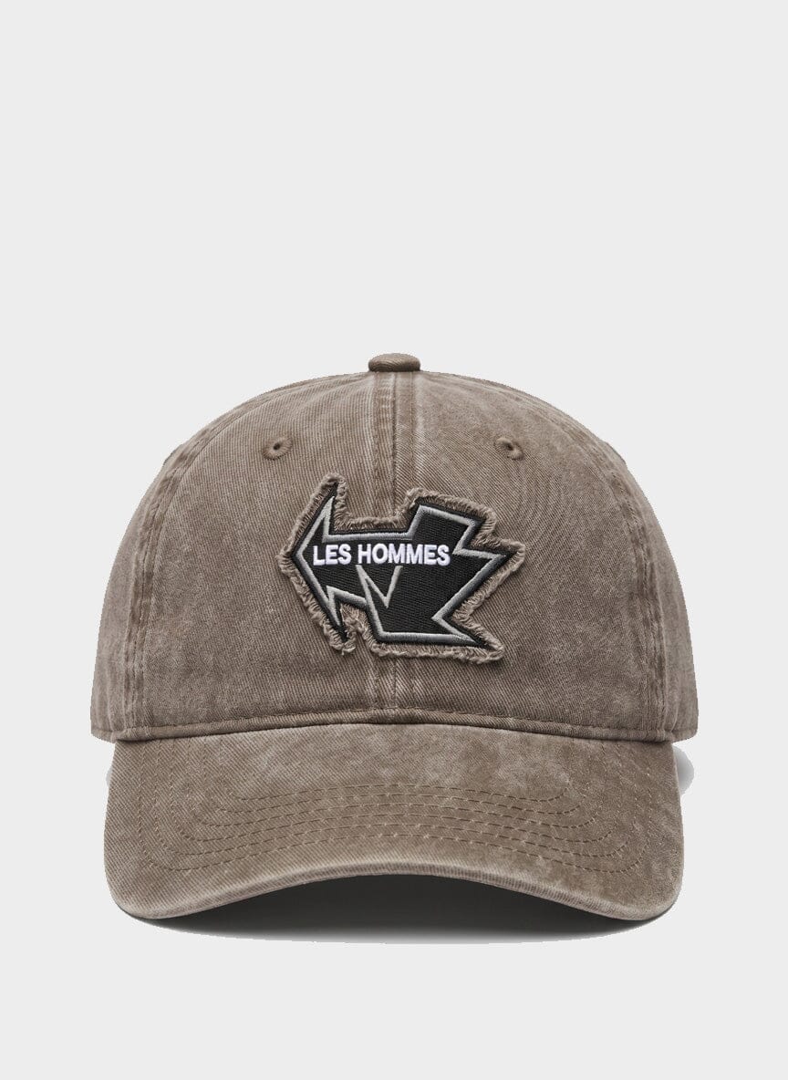 Les Hommes Brown Cap