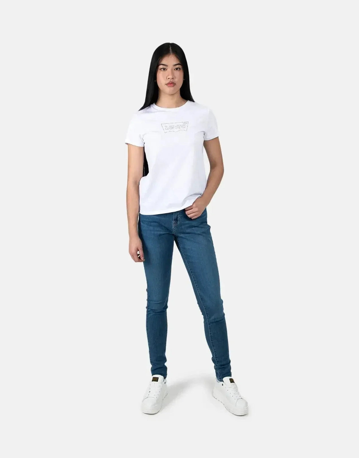 Levis Curvy Skinny Lapis Gem Jeans - view 4