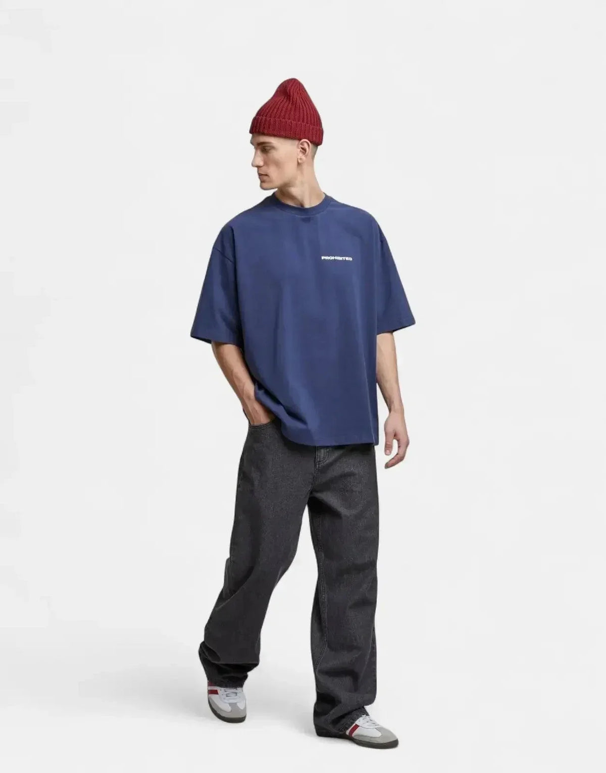Prohibited 10119 Navy T-Shirt - view 3