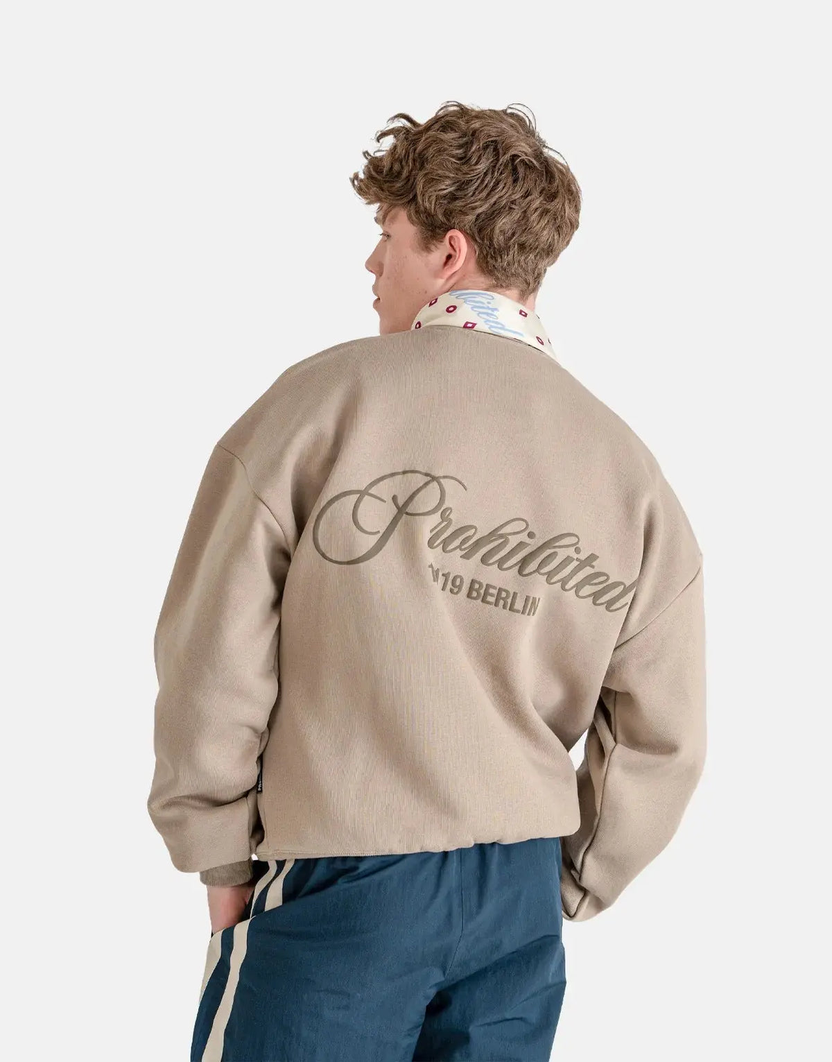 Prohibited Hometown Dust Grey Crew Neck
