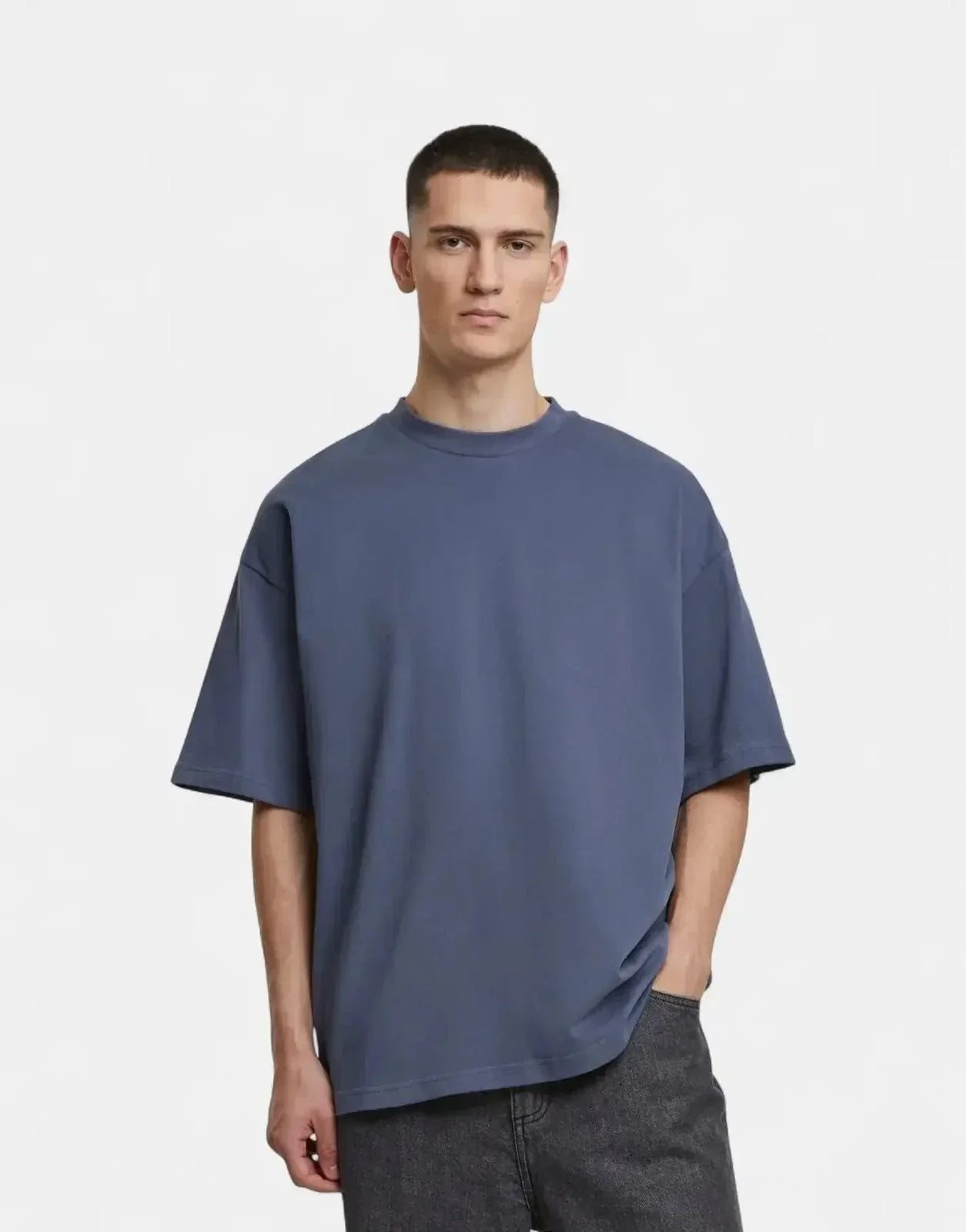 Prohibited Oversized Steel Grey T-Shirt