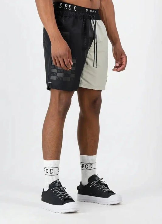 SPCC Mendes Black & Light Green Swim Shorts - view 2
