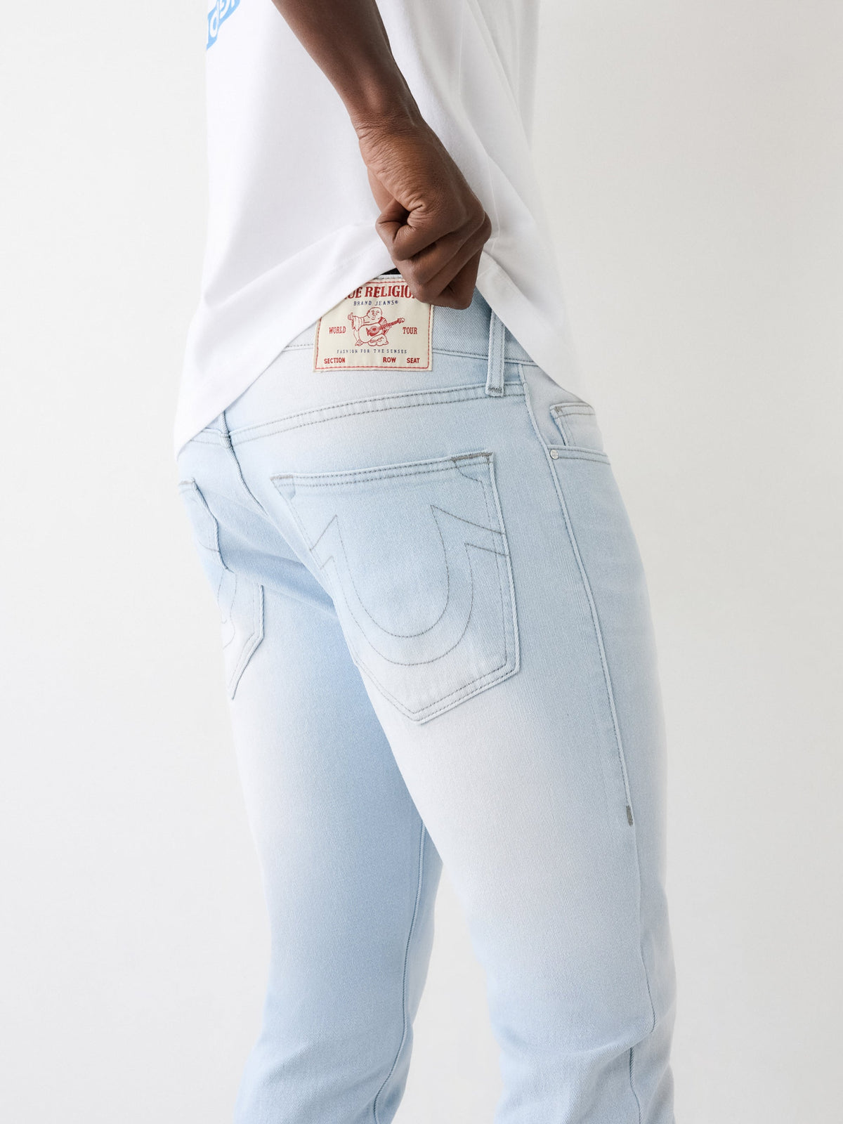 True Religion Rocco Jeans Skinny Light Freeze