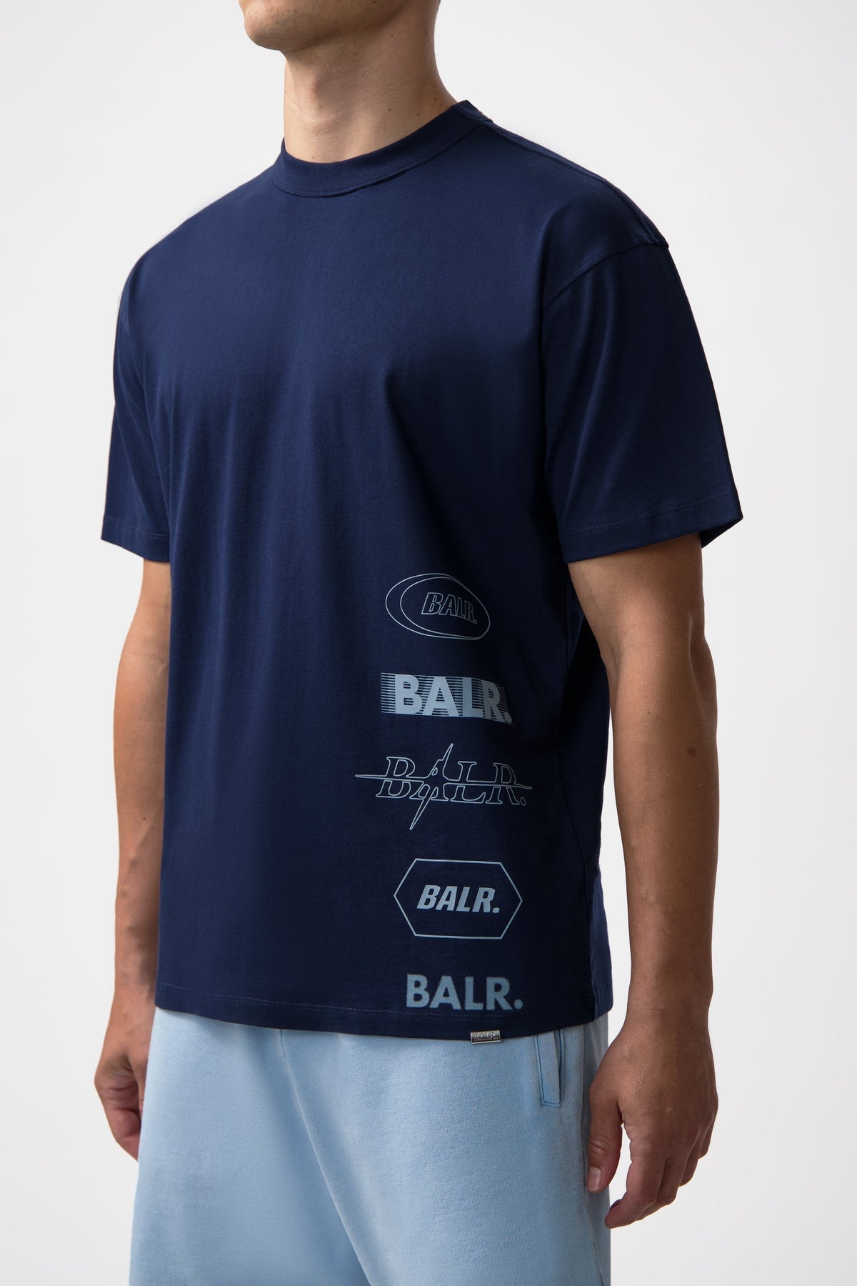 Tags Box T-Shirt Space Navy