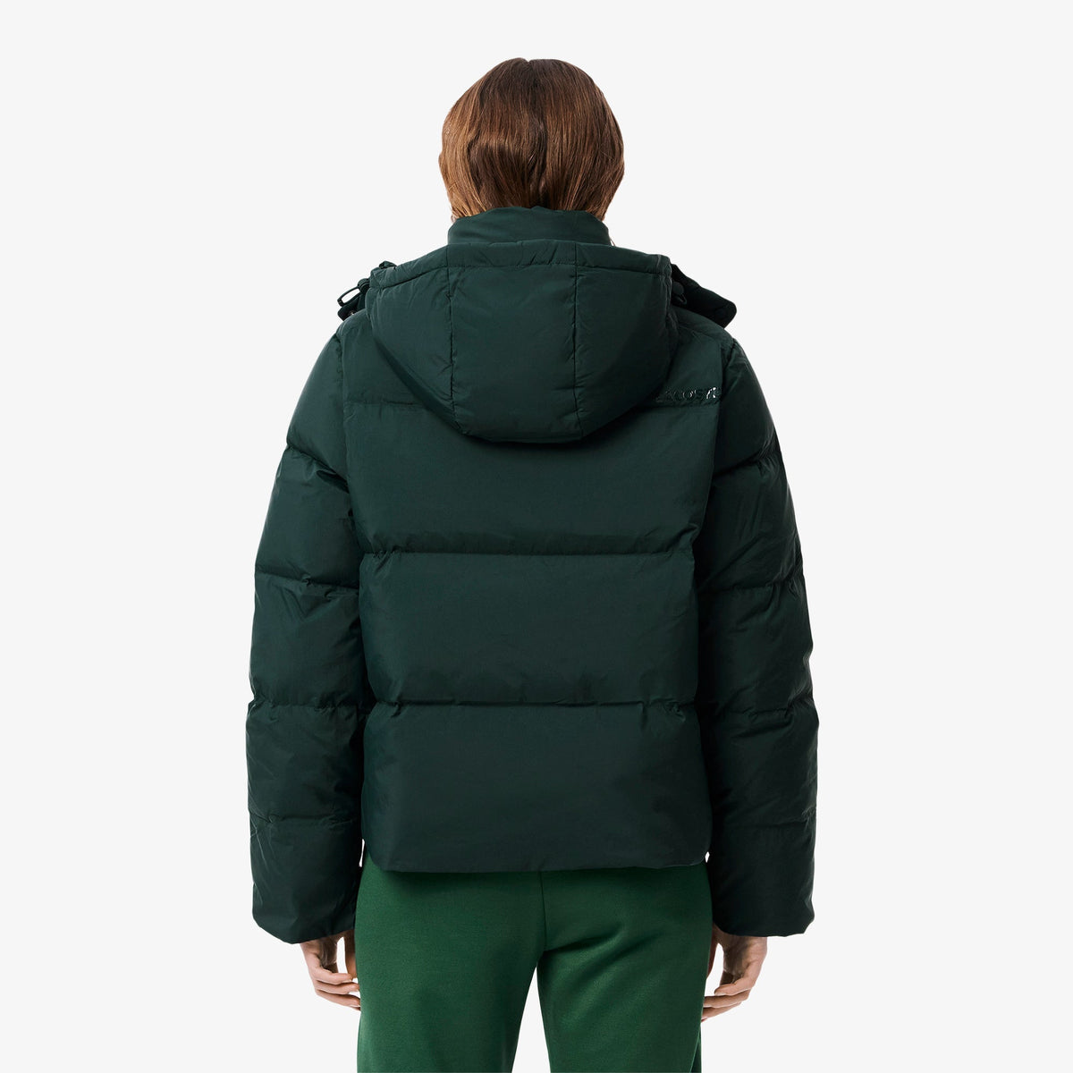 Lacoste Relaxed Fit Hooded Down Jacket - view 6