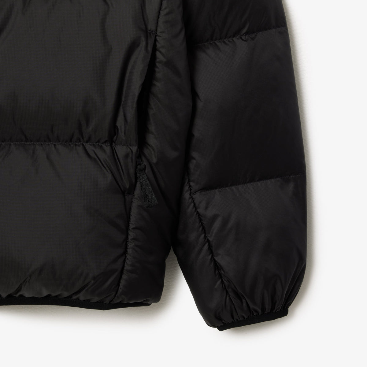 Lacoste Short Water-Repellent Hooded Puffed Jacket - view 9