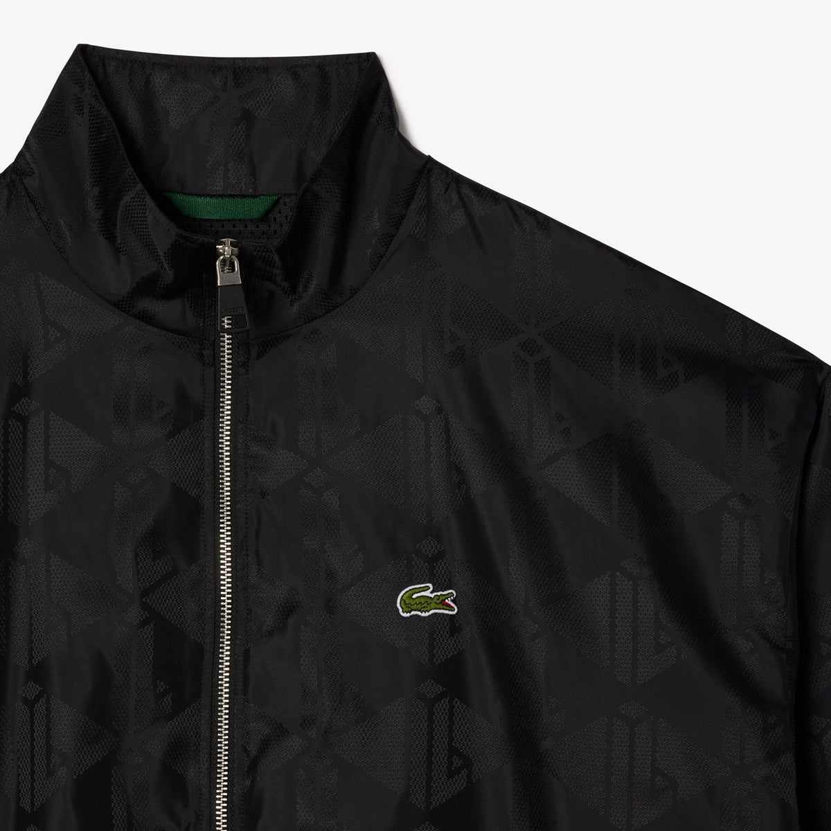 Lacoste Cropped Monogram Sportsuit Jacket - view 2