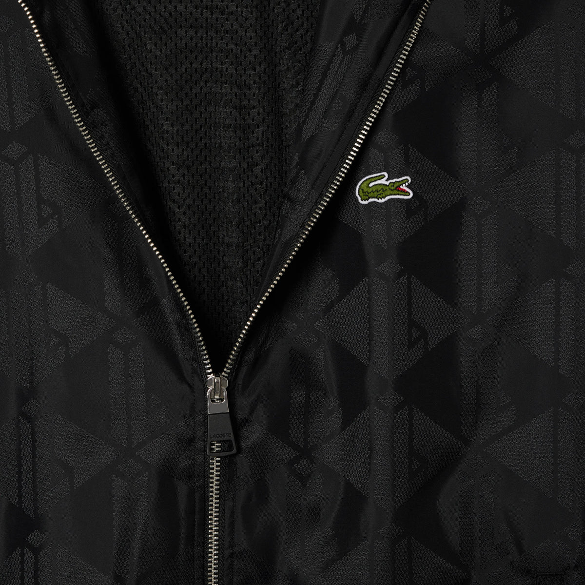 Lacoste Cropped Monogram Sportsuit Jacket - view 4