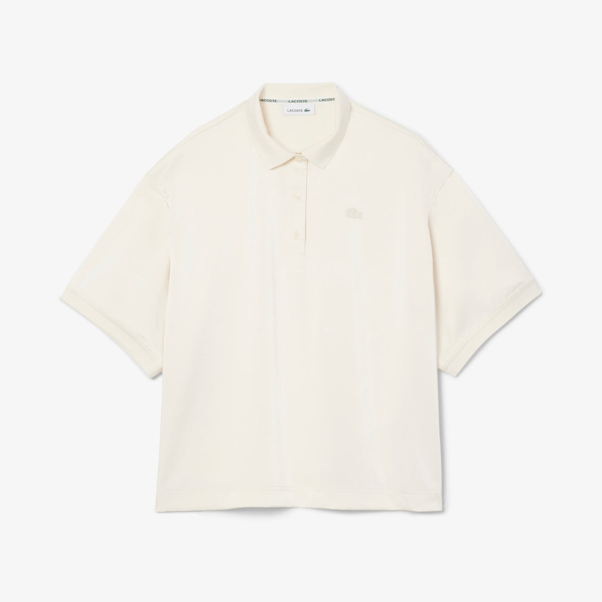 Lacoste Oversized Silky Fluid Polo Shirt