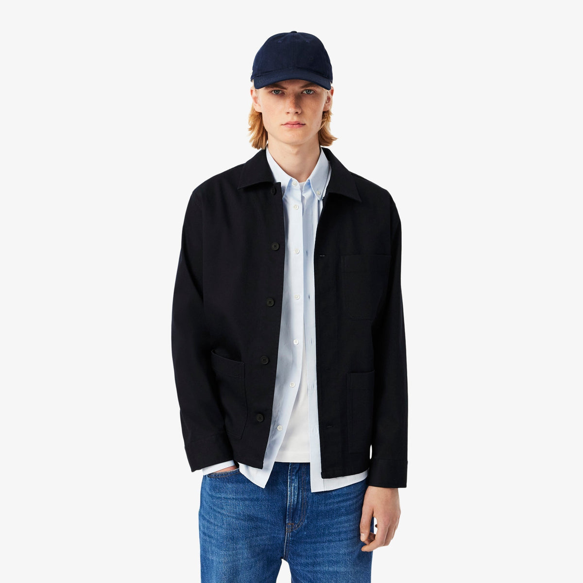 Lacoste Corduroy Overshirt Jacket
