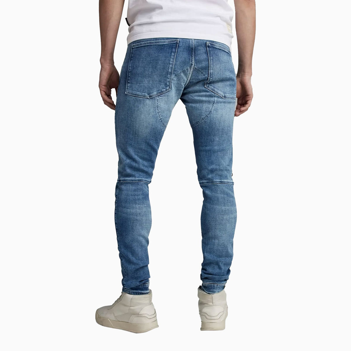 Men's 5620 3D Zip Knee Skinny Denim Pant