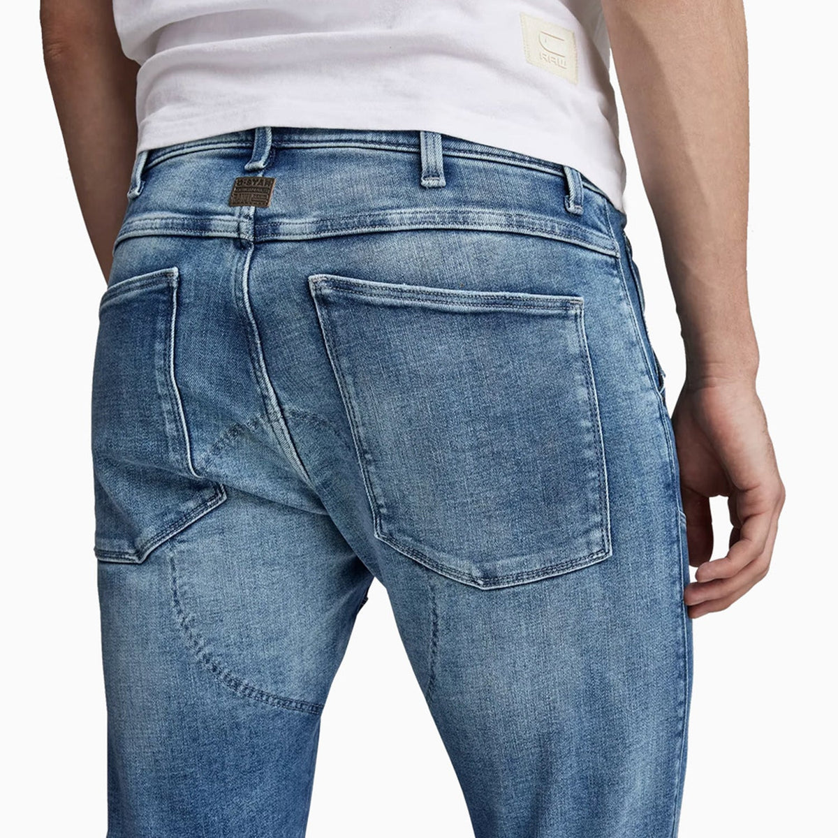 Men's 5620 3D Zip Knee Skinny Denim Pant