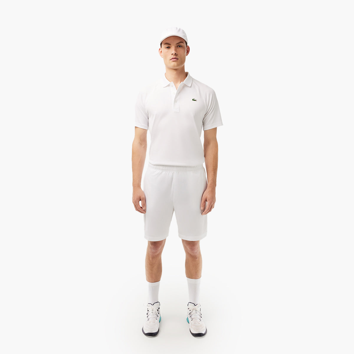 Sport Breathable Run-Resistant Interlock Polo Shirt