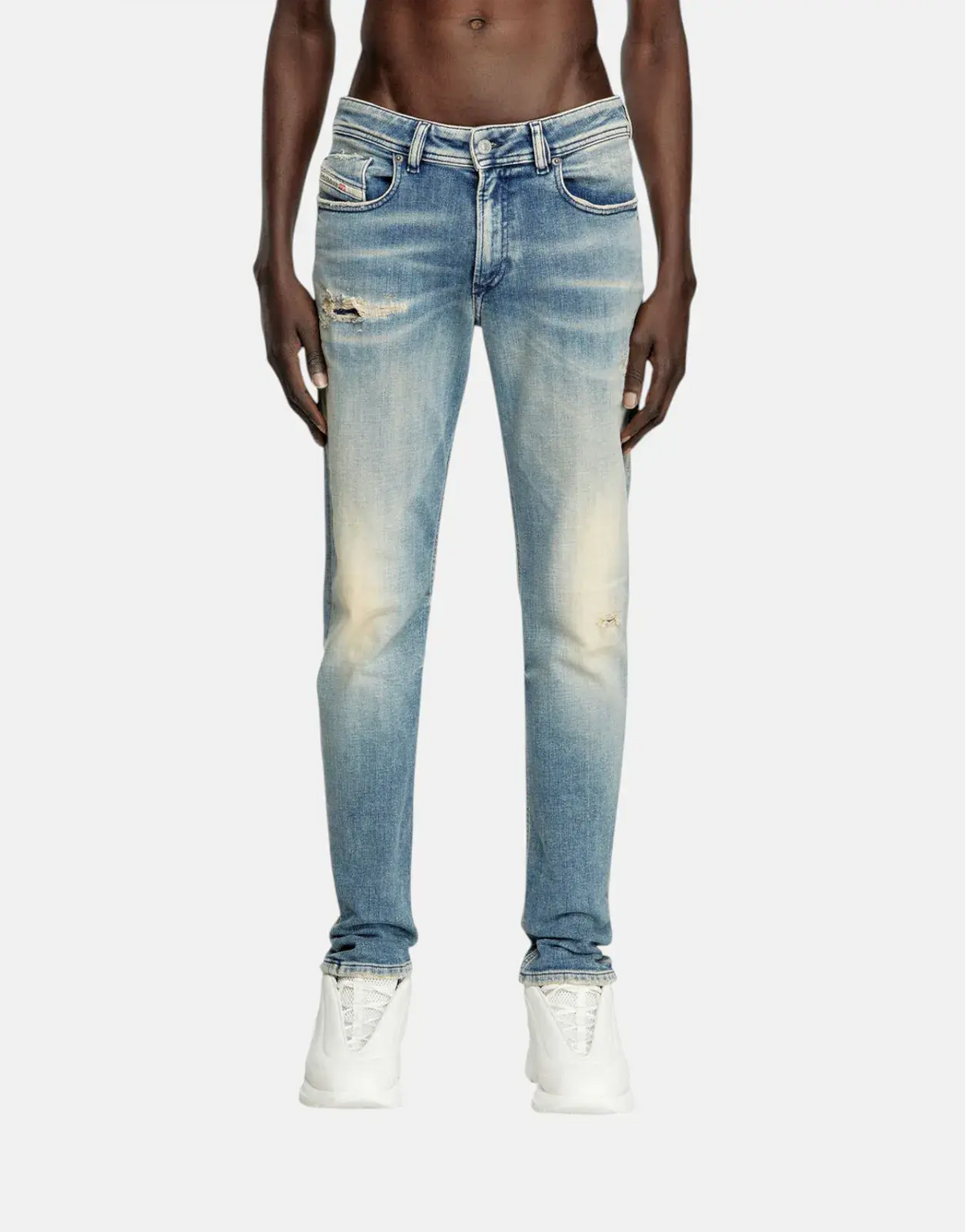 Diesel 1979 Sleenker Ripped Skinny Jeans