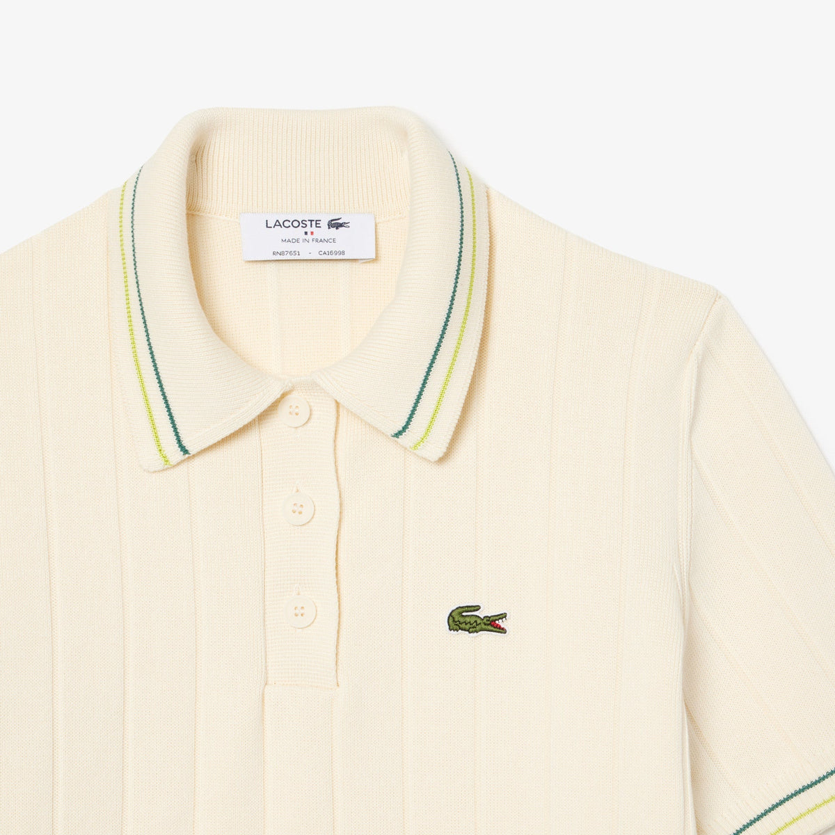 Lacoste French Made Cotton Polo Dress - view 2