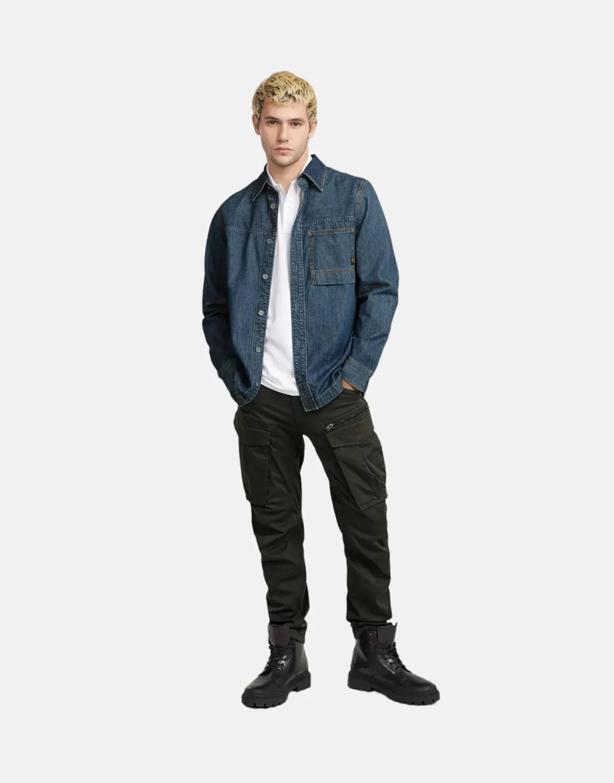 G-Star RAW Dunda Polo White - view 4