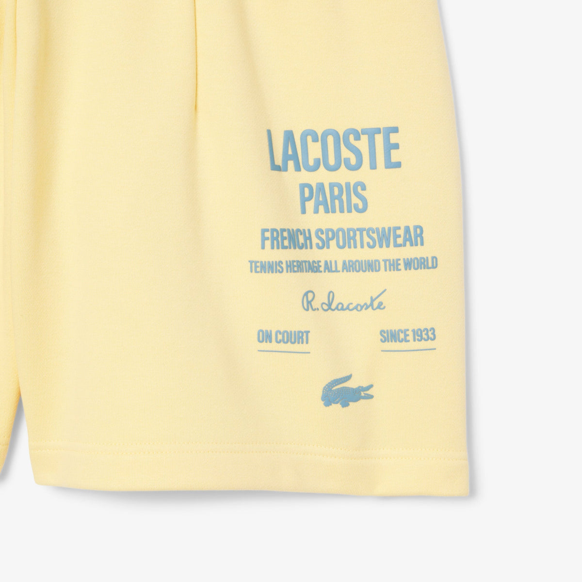 Lacoste Pleated Fleece Shorts - view 4