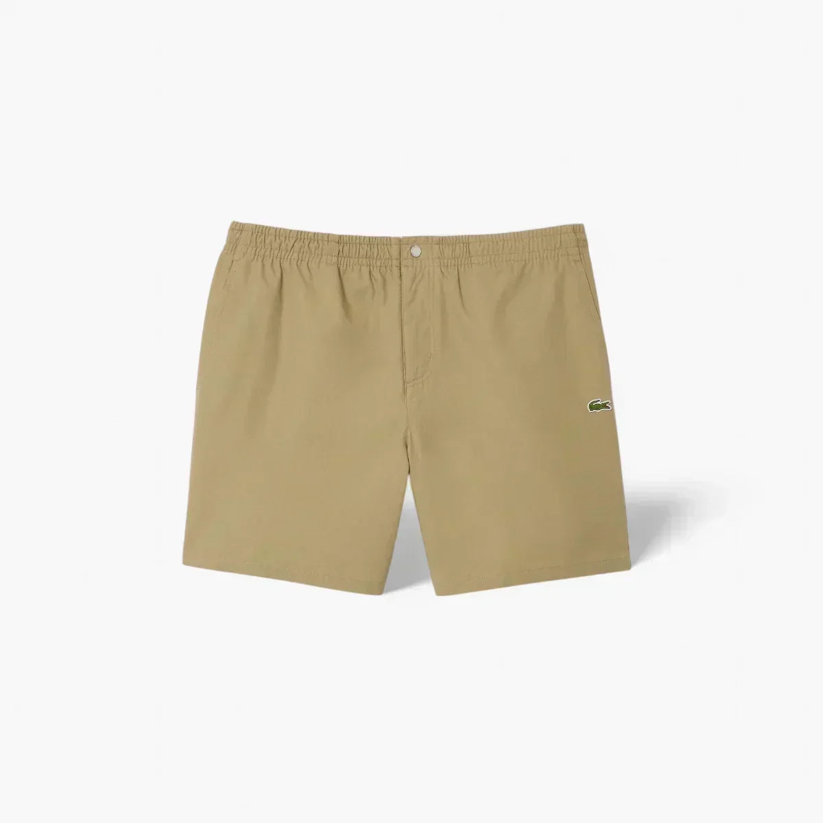 Relaxed Fit Poplin Shorts