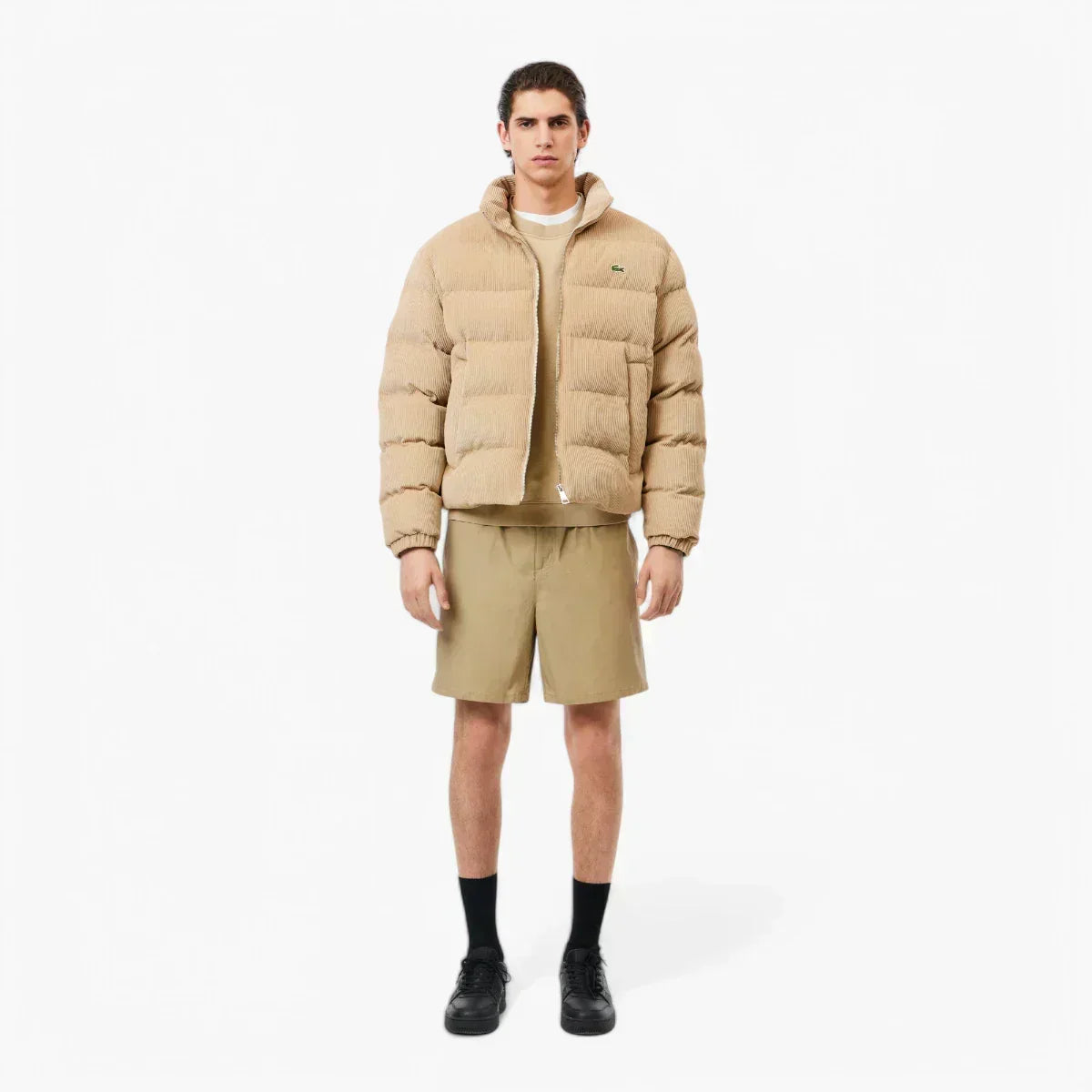 Relaxed Fit Poplin Shorts