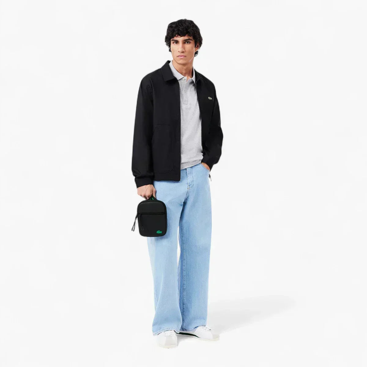 Small Lcst Slimline Piqué Satchel
