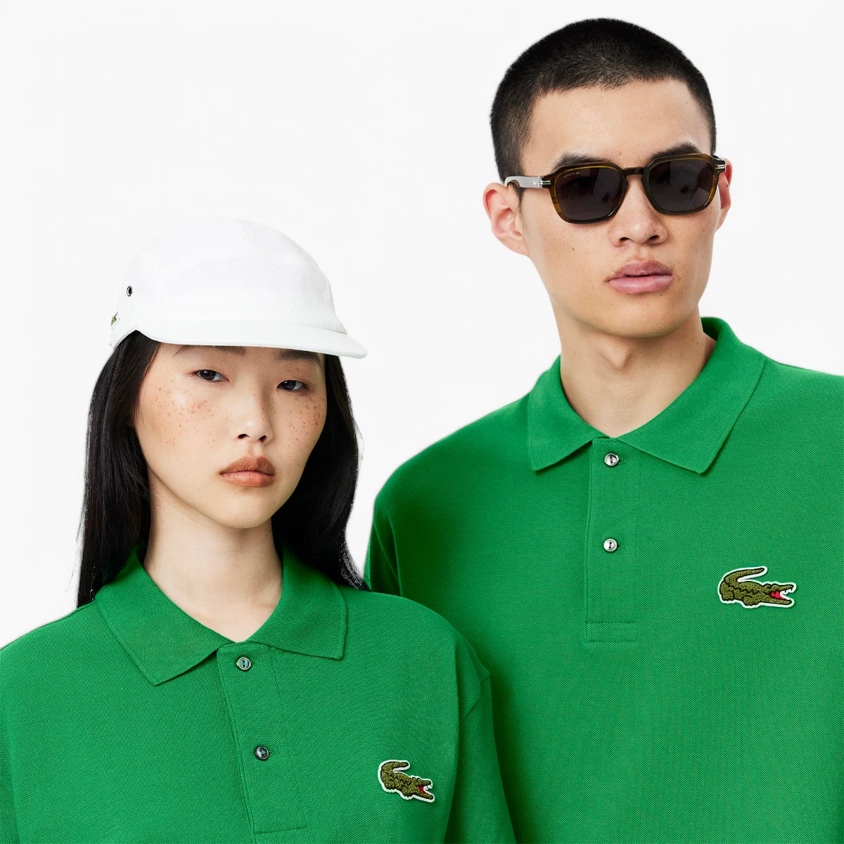 Loose Fit L.12.12 Piqué Badge Polo Shirt