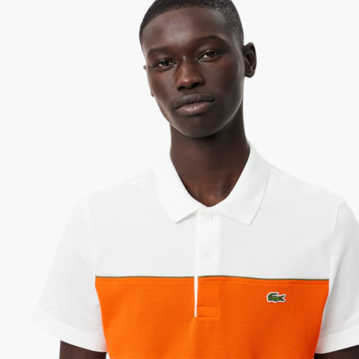 Color-Block Polo Shirt