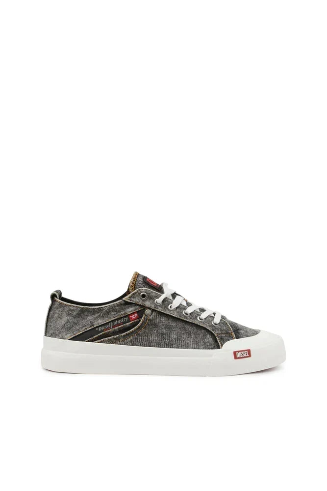 S-Athos-Denim sneakers with pocket detail