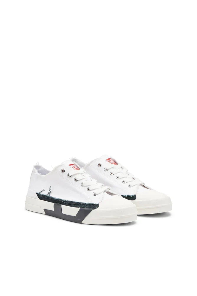 S-D-Verse-Sneakers in frayed canvas